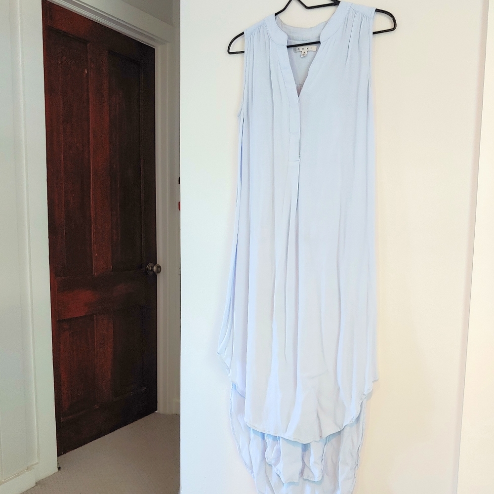 CAbi | Light Blue Sleeveless Dress